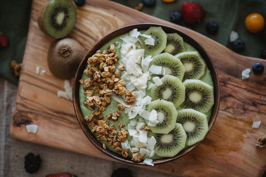 Granola maison, noix et graines de courge